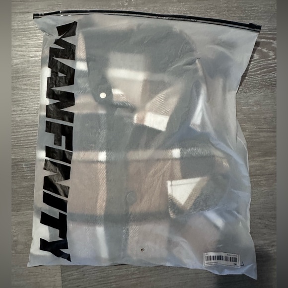 Manfinity Homme Loose Fit Men's Plaid Printed Jacket - Picture 6 of 6